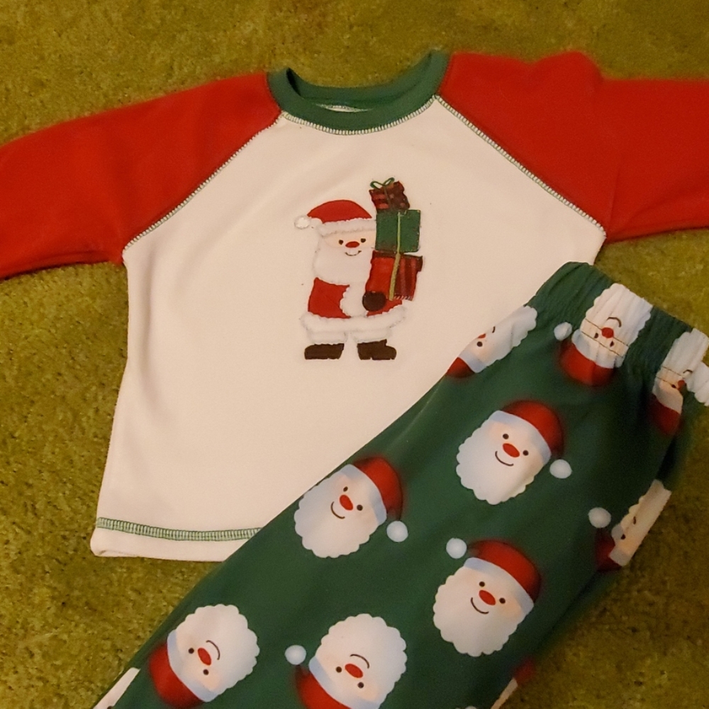 Fleece Christmas pajamas